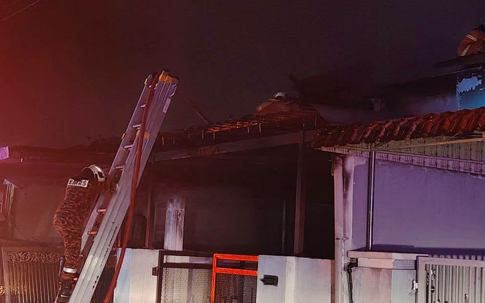 Elderly couple, grandson die in Tambun house fire