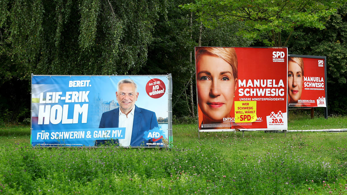 Kopf-an-Kopf-Rennen in Mecklenburg-Vorpommern und Berlin