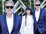 Nicolas Cage, 62, looks unrecognizable with full gray hair and beard as he makes rare red carpet appearance with much-younger wife