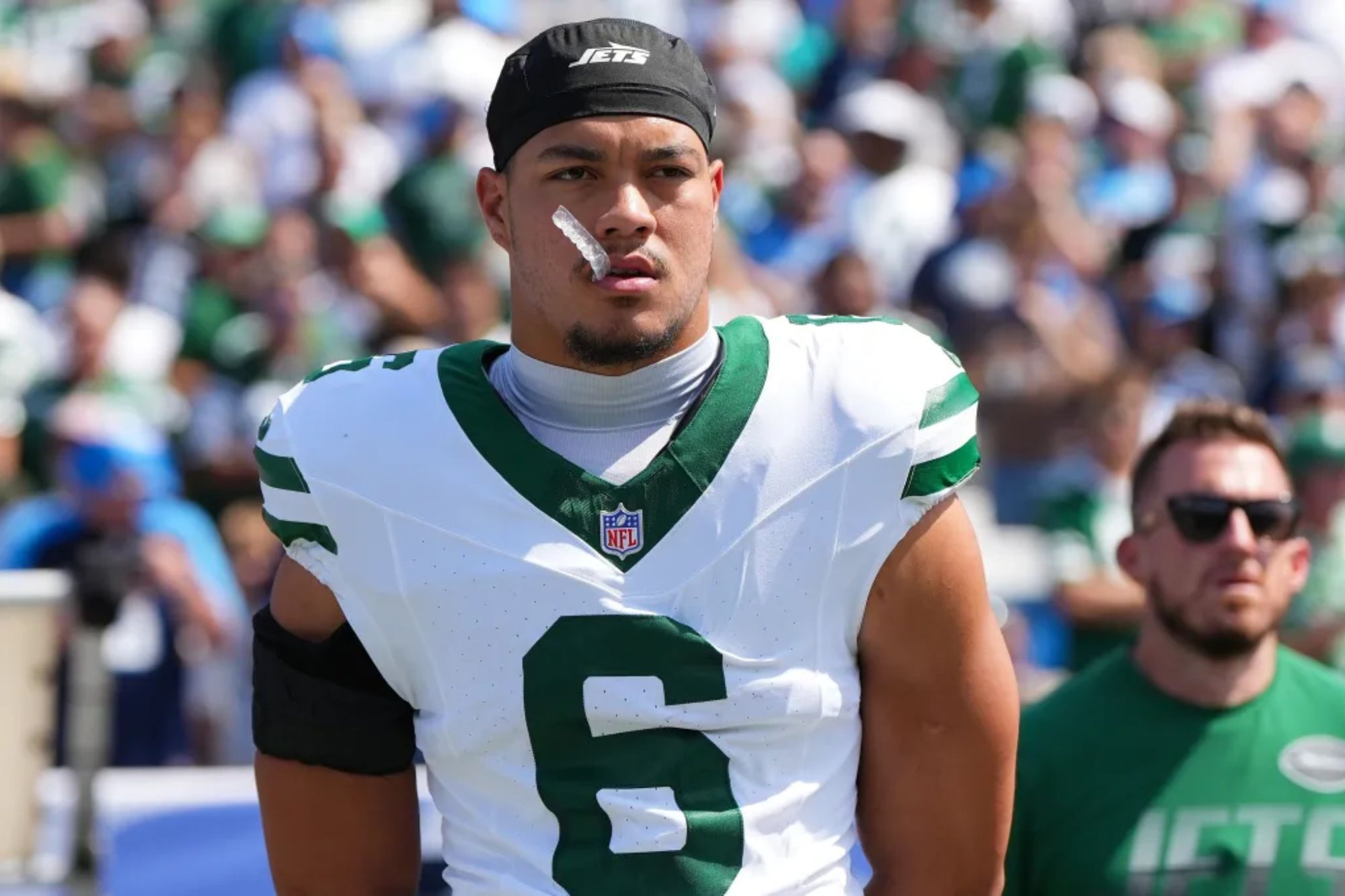 Jets’ Dan Belton draws shout out from Aaron Glenn for in-game position switch