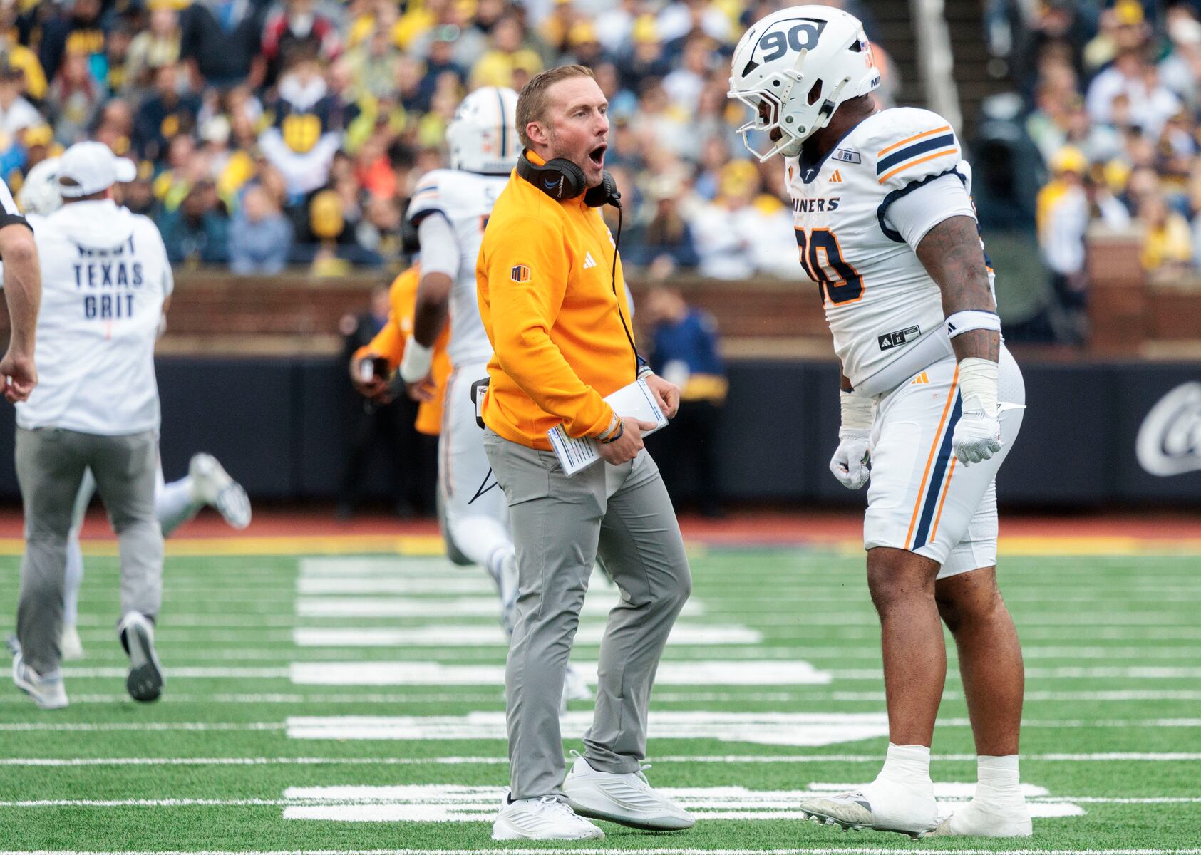 UTEP coach explains the biggest factor in Michigan’s lopsided win