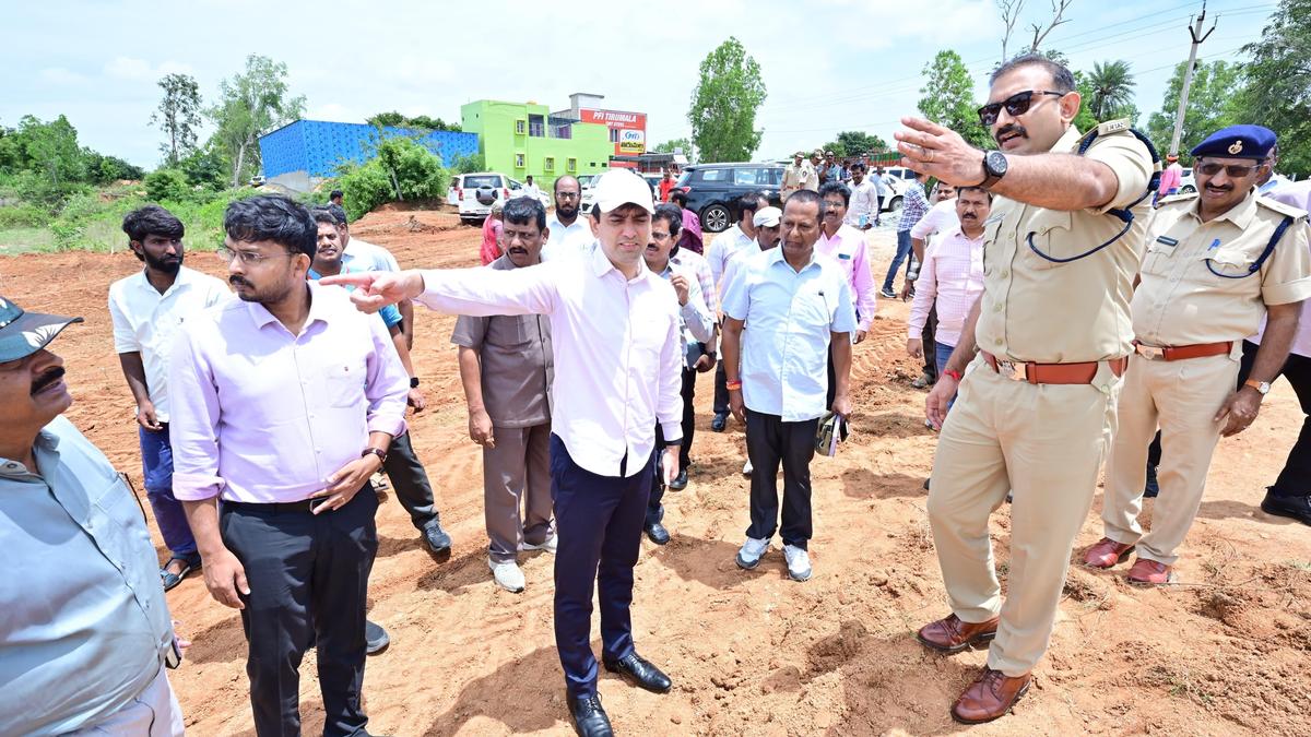Chief Minister Chandrababu Naidu for Kuppam on September 21