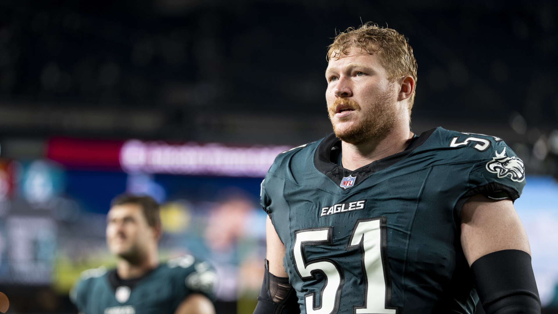 Report: Eagles to move Cam Jurgens to guard, Drew Kendall to start at center