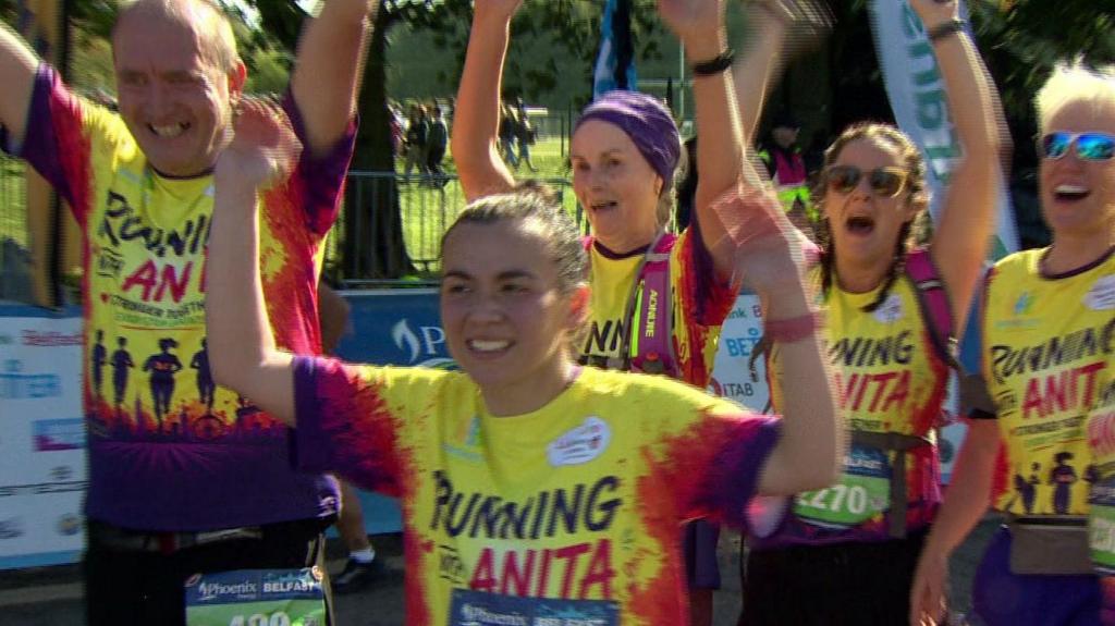 Mother and daughter complete 'amazing milestone' by running Belfast Half Marathon