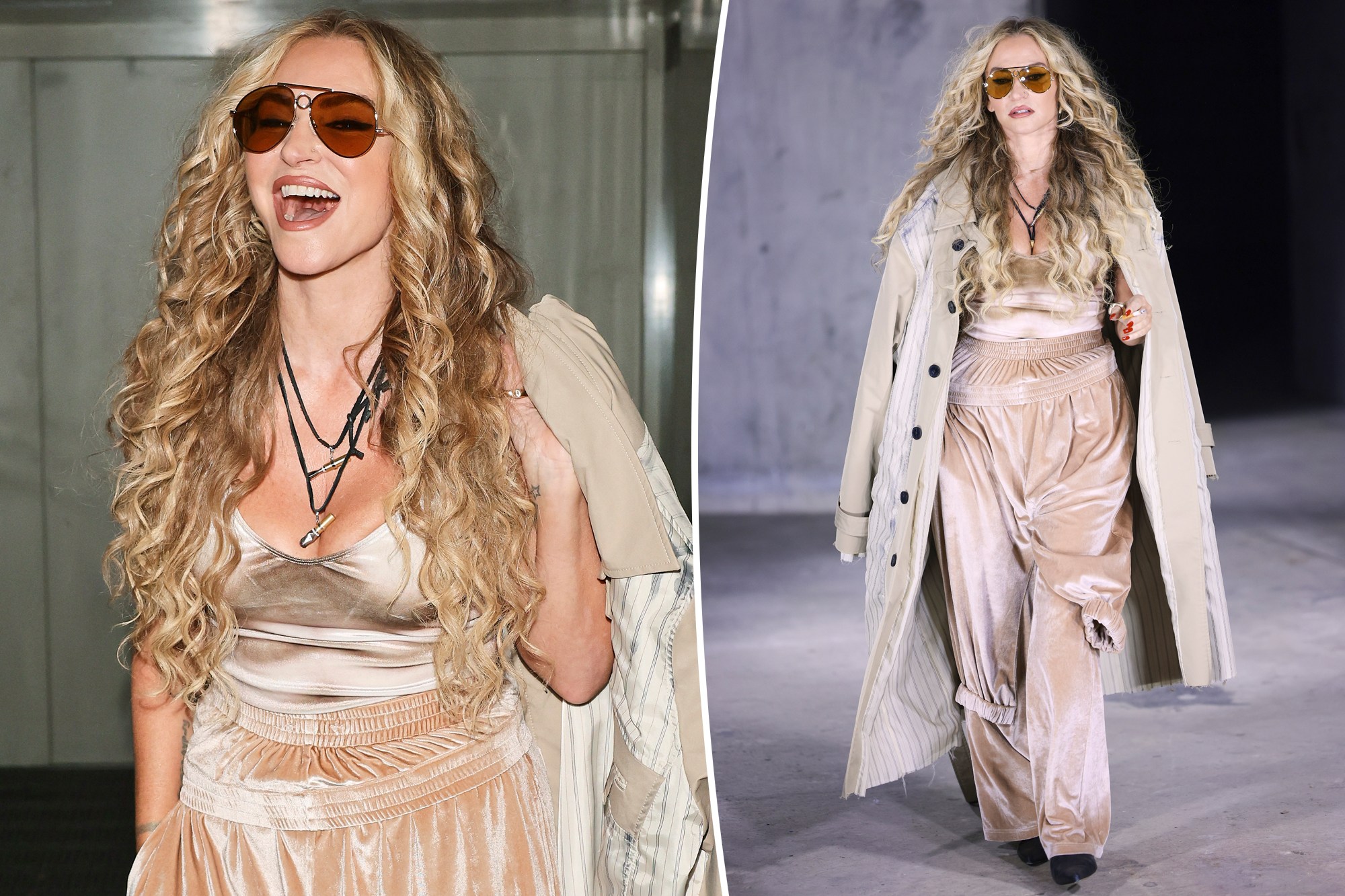 ‘Sopranos’ star Drea de Matteo caught carrying brass knuckles in Paris on way to OnlyFans show, ‘they didn’t find the knives’