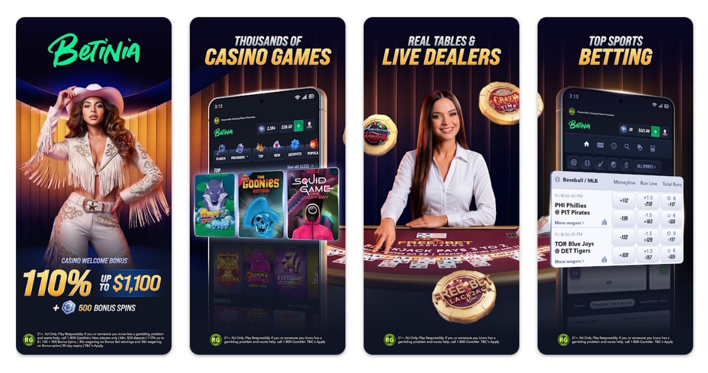 Betinia has the newest real money casino bonus to grab this weekend (Sept. 19-20)