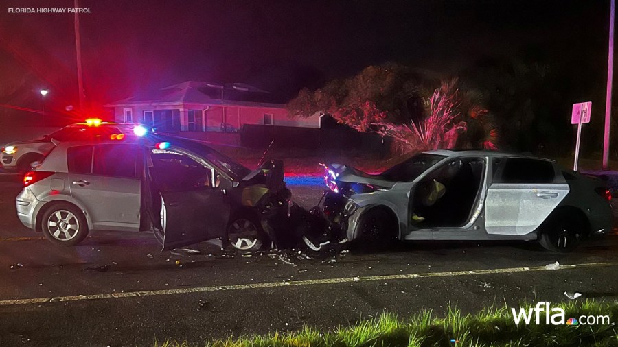 Driver, passenger killed when vehicle slams into them head-on in Davenport: FHP