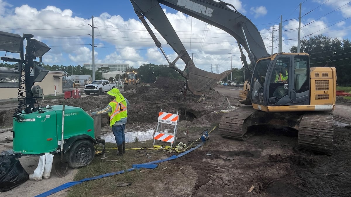 Broken pipe spilled 342,000 gallons of sewage near Florida water park