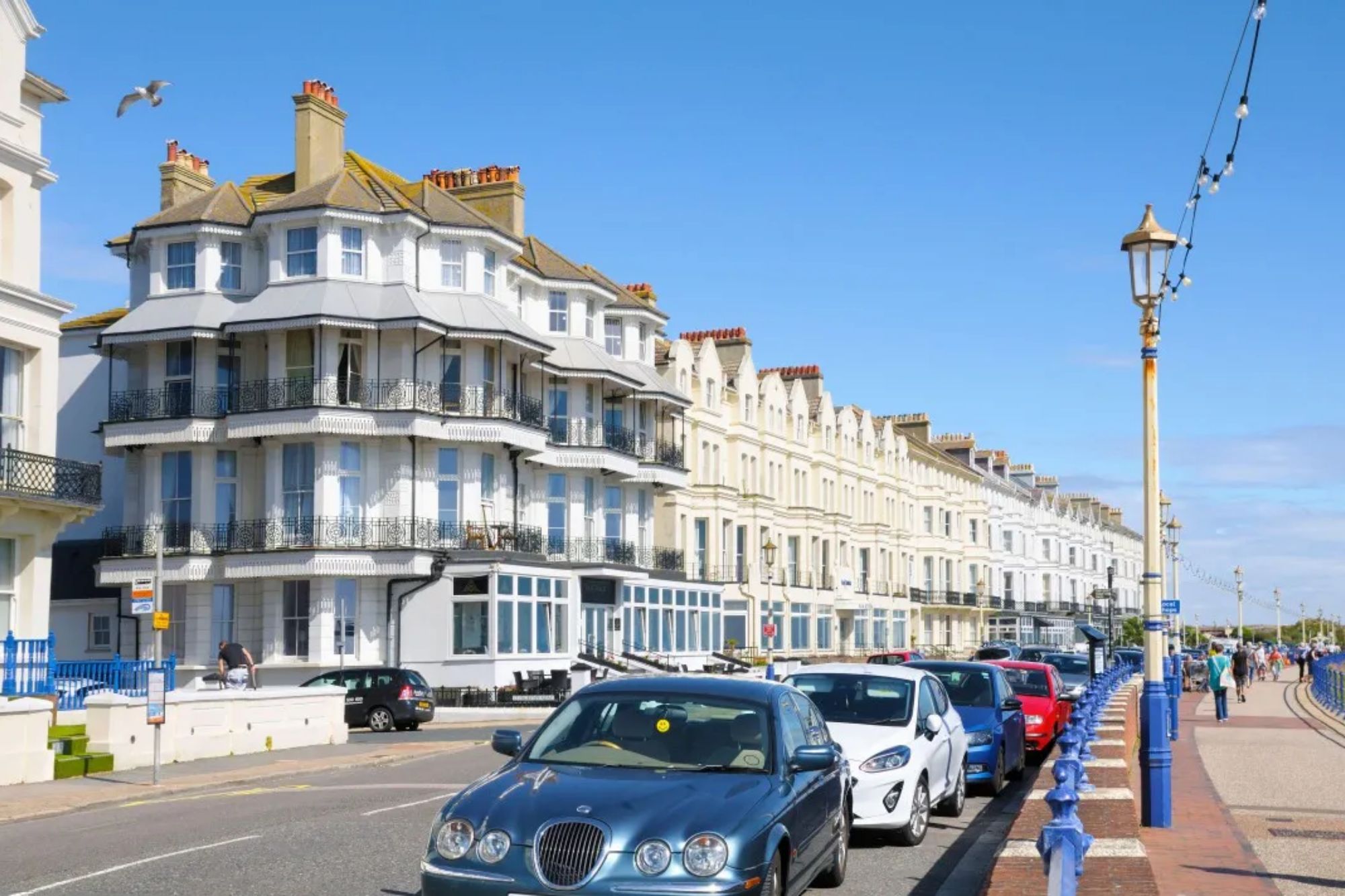 Boy, 13, ‘stabbed’ on seafront and airlifted to hospital as cops launch probe & hunt for ‘group’ spotted at scene