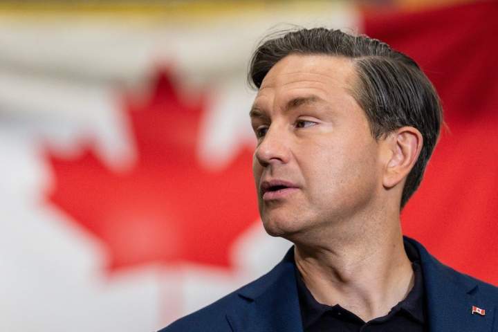 Poilievre says Canada will never be ’28th state’ of EU at Ontario rally