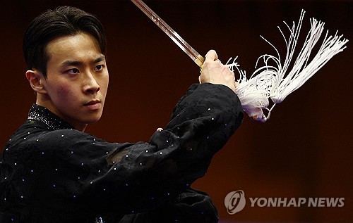 (Asiad) An Hyeon-gi takes bronze in wushu