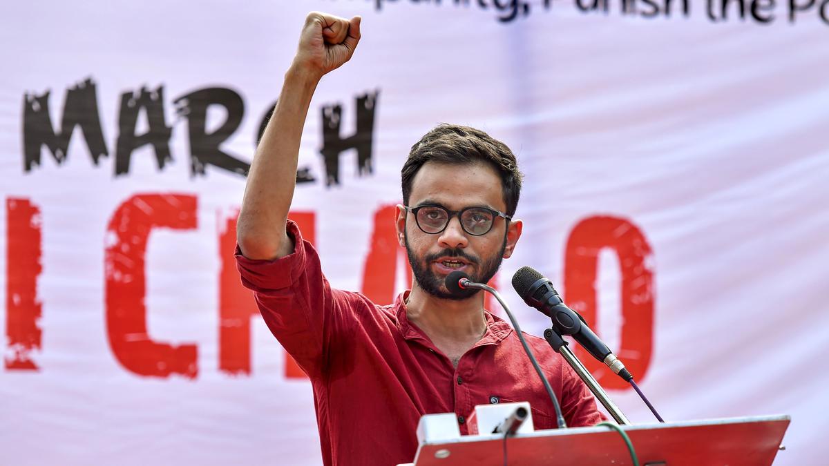 Delhi HC adjourns Umar Khalid, Sharjeel Imam bail pleas to September 30