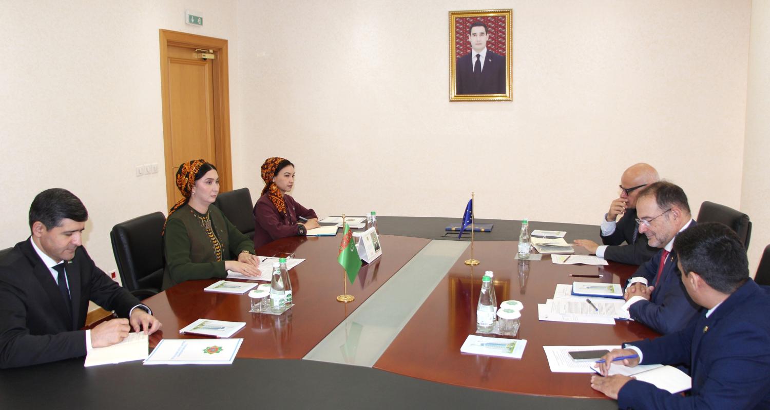 Turkmenistan, EU step up dialogue on bilateral cooperation in Ashgabat