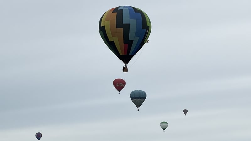 'Freedom' - Hot air balloons take to Roscommon skies