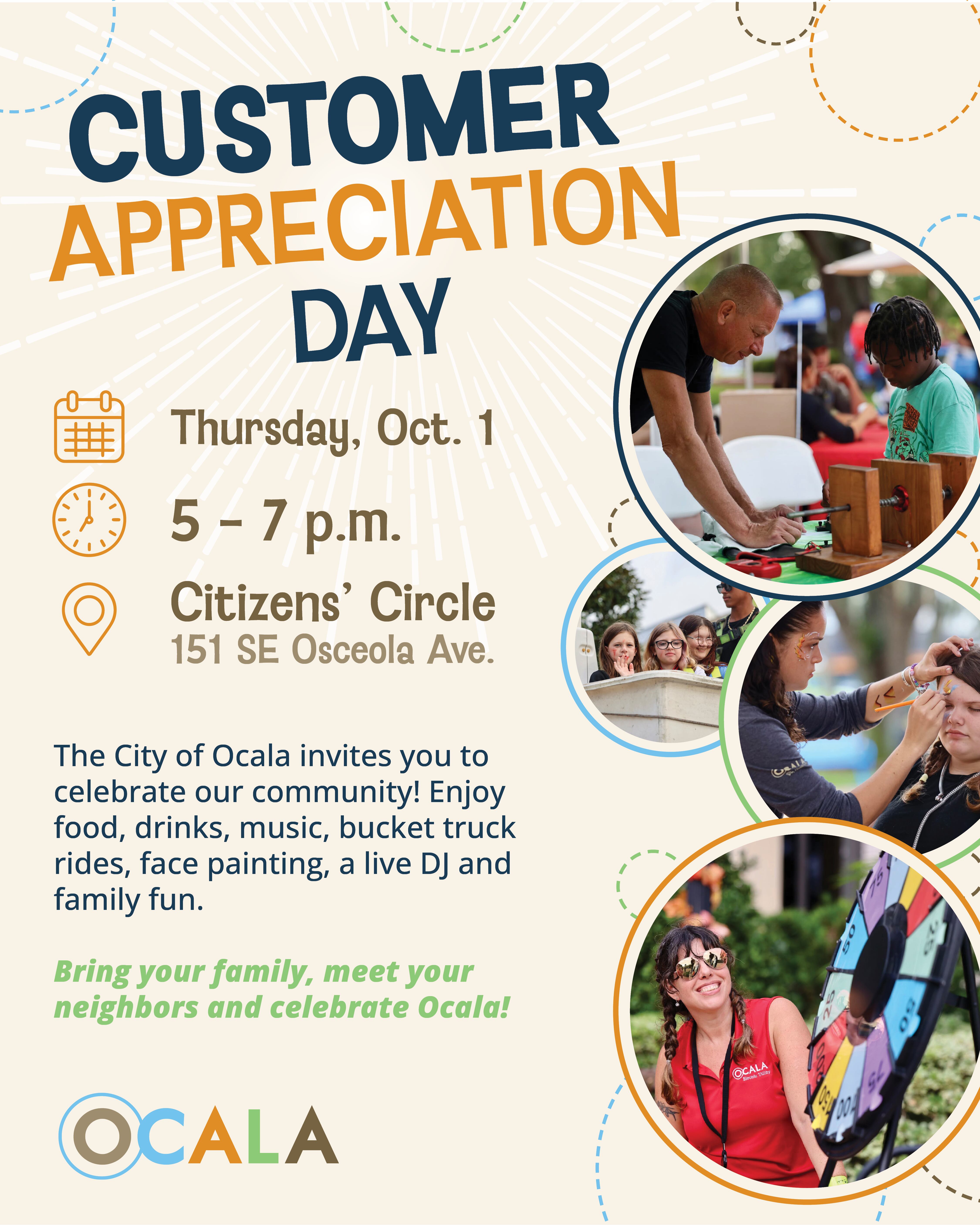Ocala hosts free customer appreciation day with utility bill credits