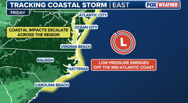 First fall nor'easter could bring days of rain, 50 mph wind gusts to NYC region