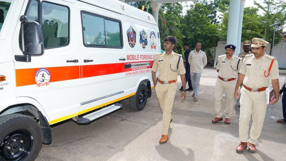Anantapur district police get new mobile forensic vehicle