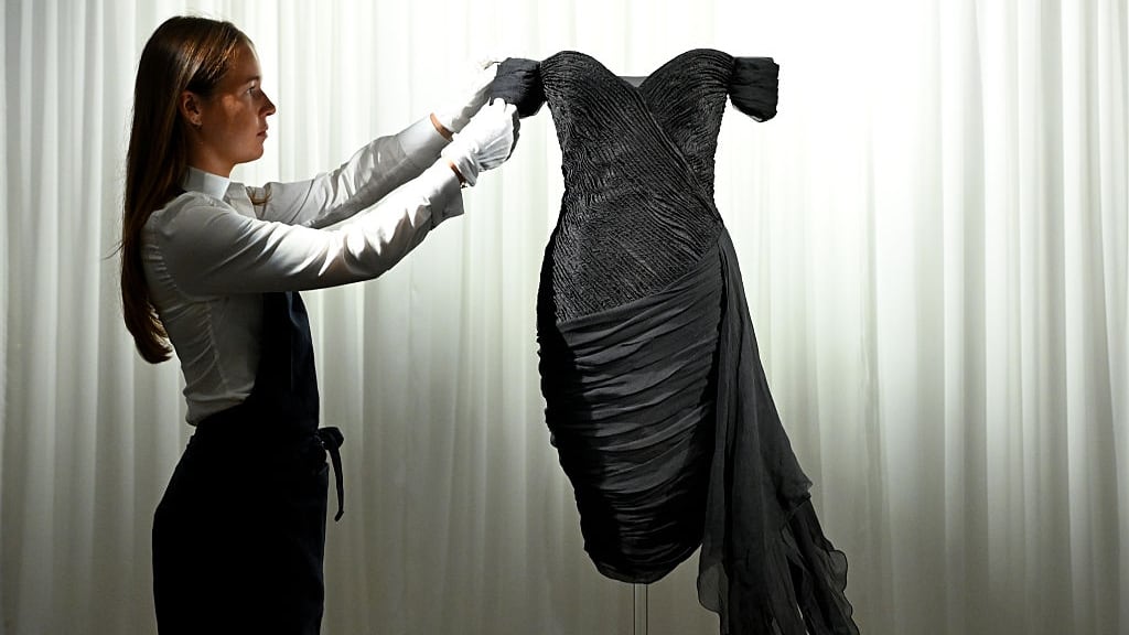 Princess Diana’s ‘revenge dress’ to hit Sotheby’s auction block