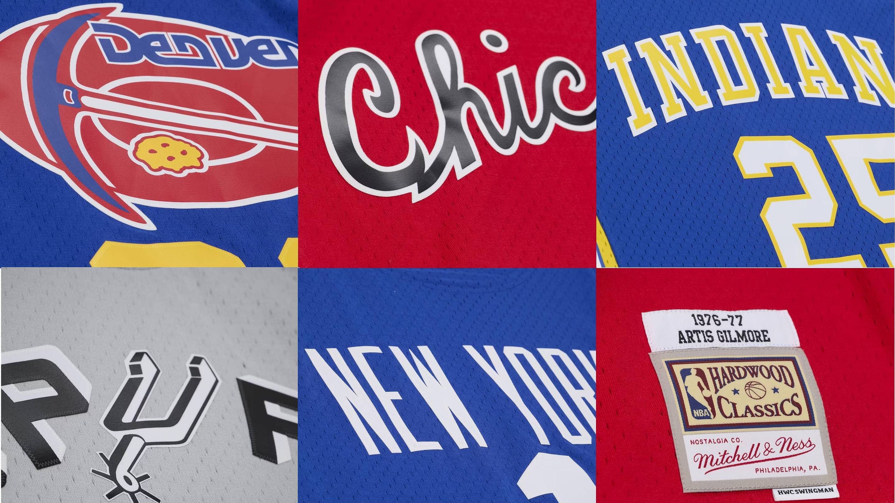 Mitchell & Ness Celebrates ABA-NBA Merger 50th Anniversary