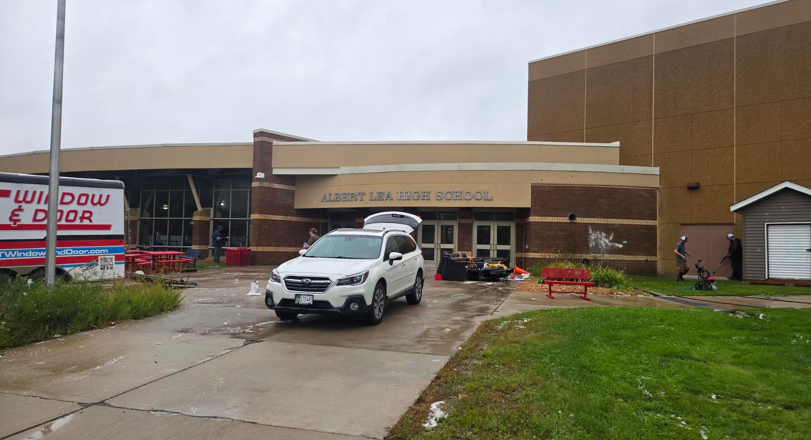 Albert Lea High School closed Monday after apparent senior prank vandalism