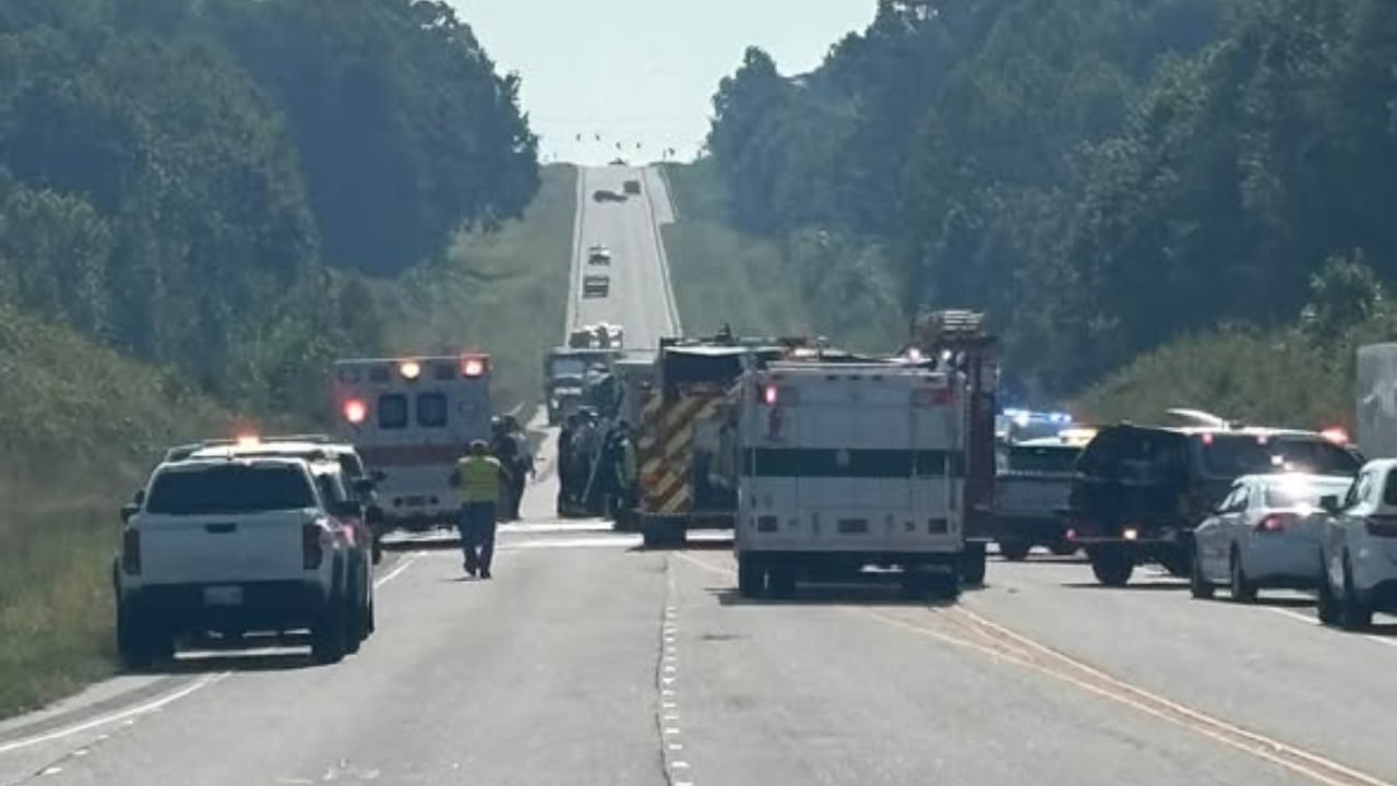 1 airlifted from tractor-trailer crash in Alexander County
