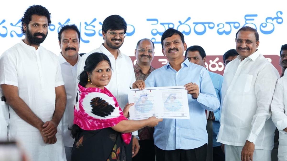 Indiramma House allotment to be cancelled if work did not begin; affordable flats’ construction in Hyderabad by Bonalu