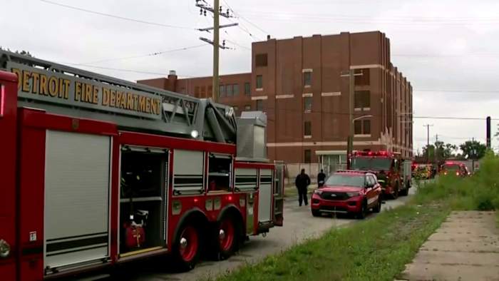 1 hospitalized after reported explosion at building on Detroit’s west side