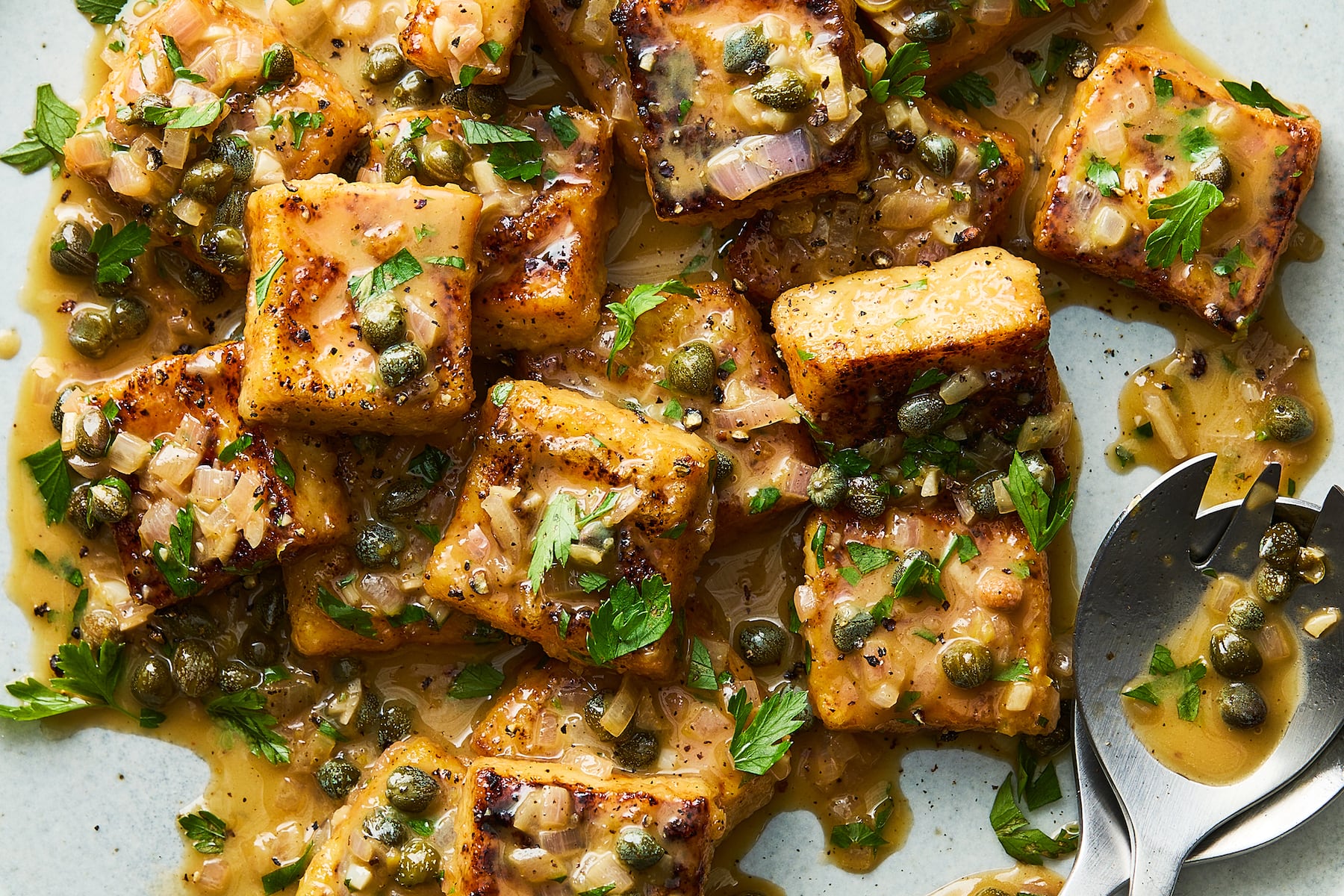 Tofu piccata