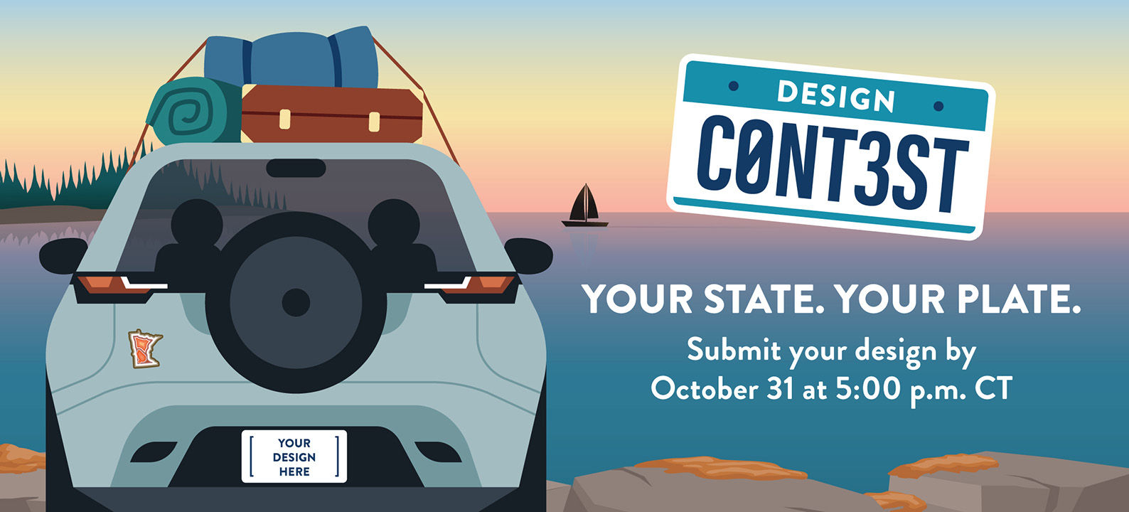 MN State Parks license plate contest accepting design entries