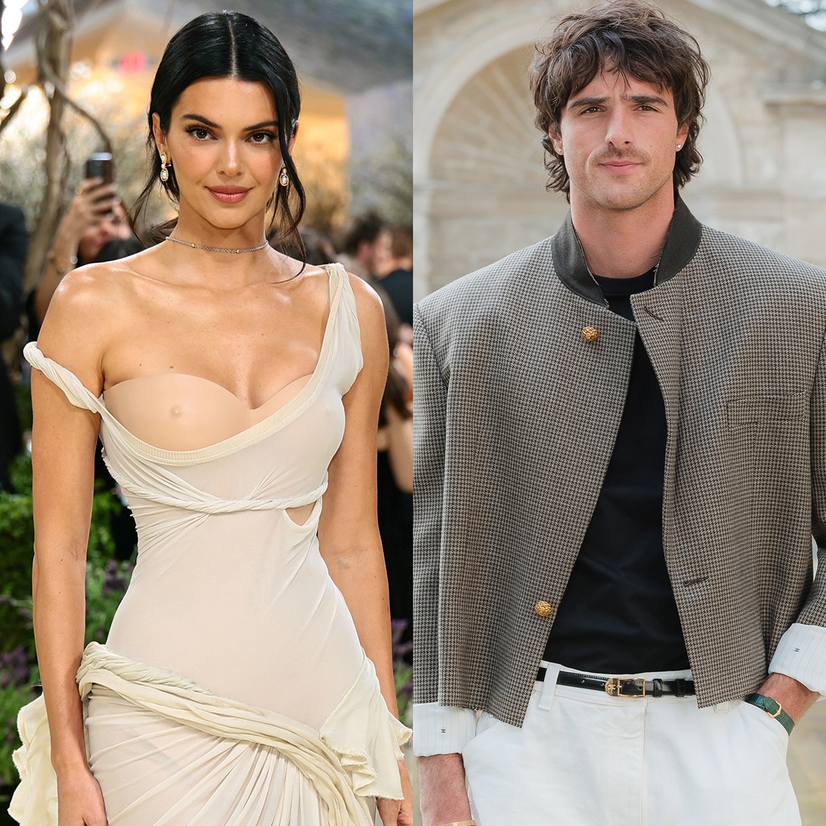 Jacob Elordi Debuts New Look During Night With Kendall Jenner