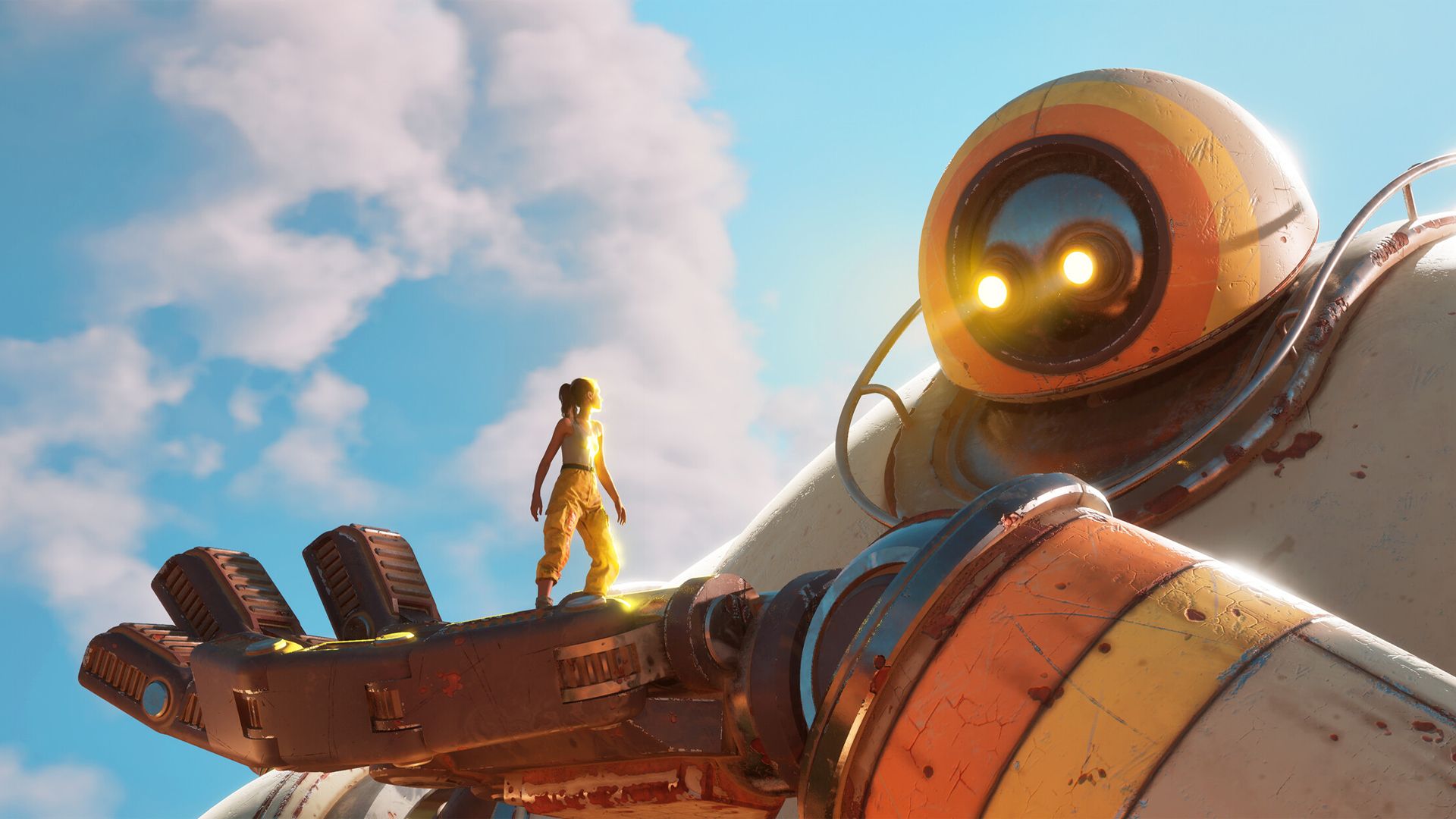 Giant. Robot. Survival. Game.