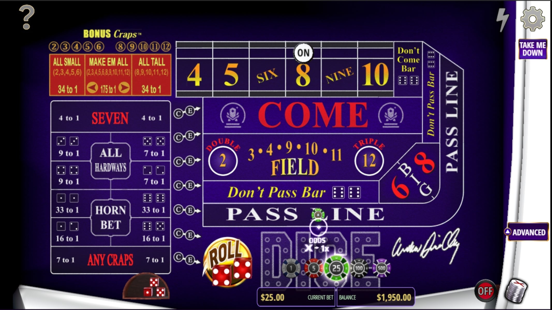 Online craps real money: Where PA players are playing this month