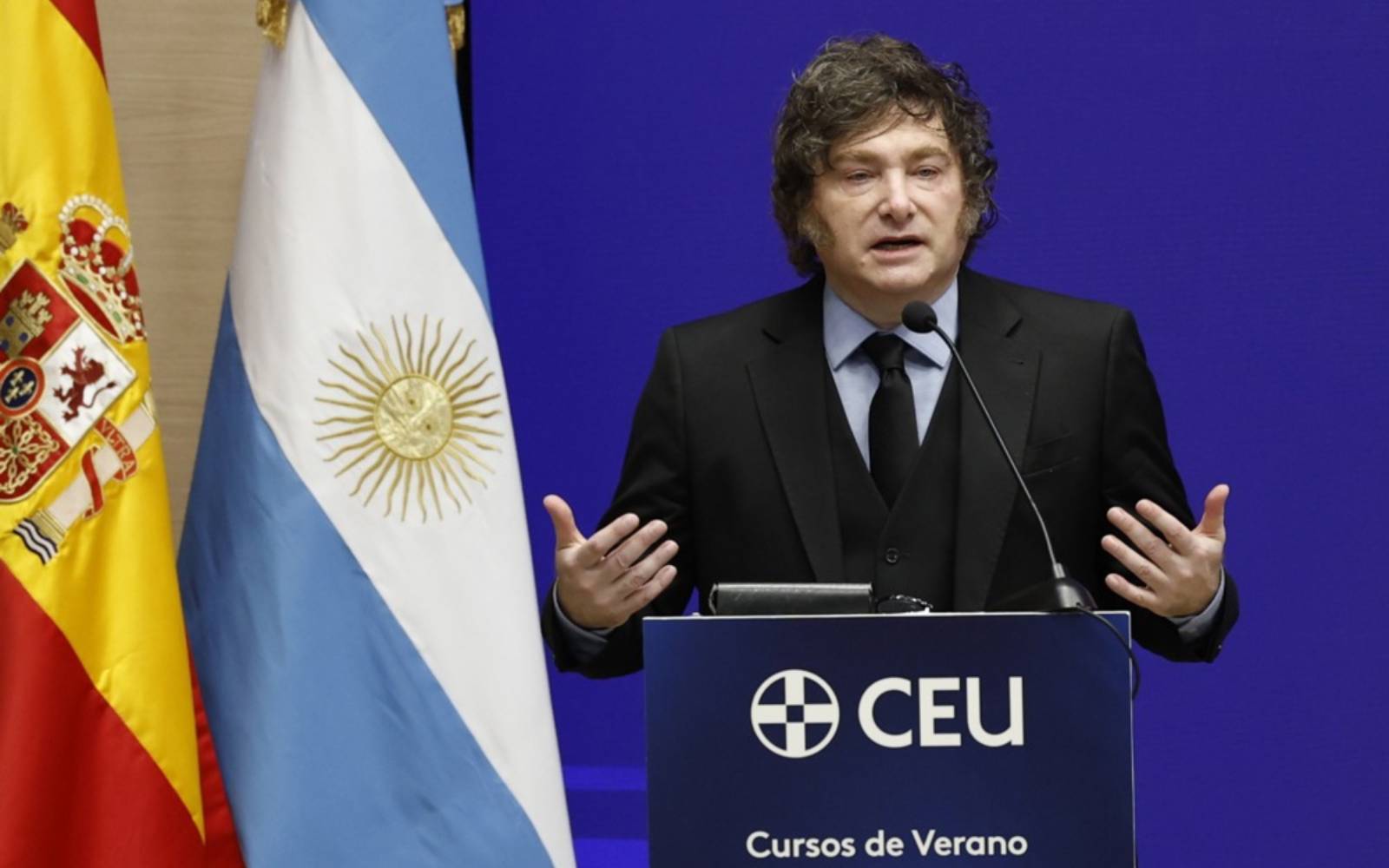 Argentina’s Milei says Europe ‘sinking’ ahead of France trip