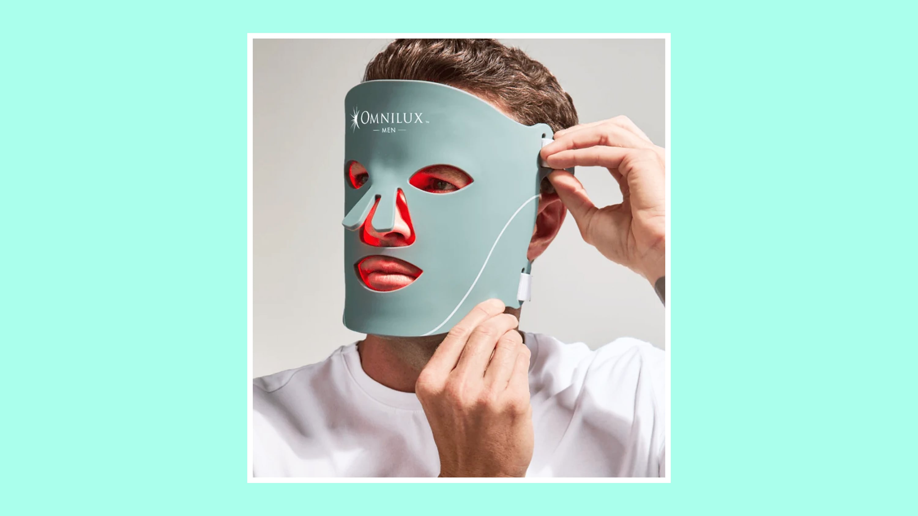 I Tried Omnilux’s LED Therapy Mask Designed Just for Men