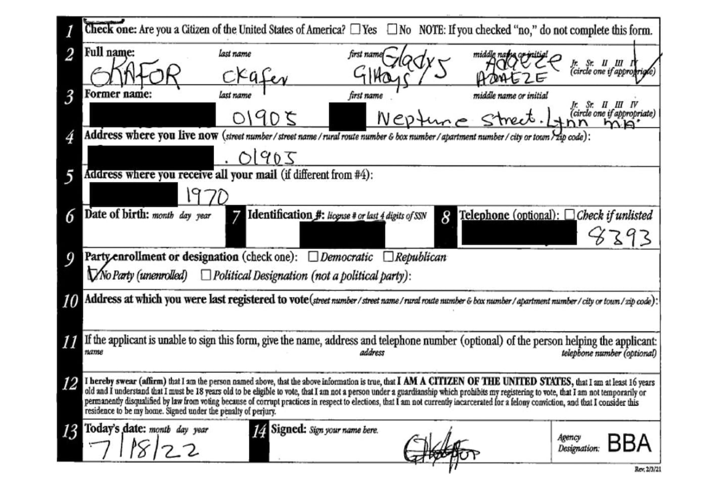 Feds charge 16 people across the U.S. with noncitizen voting