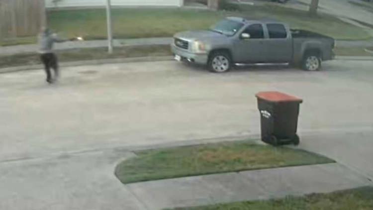 Suspect opens fire on pickup multiple times just days after the truck's tires were slashed | VIDEO