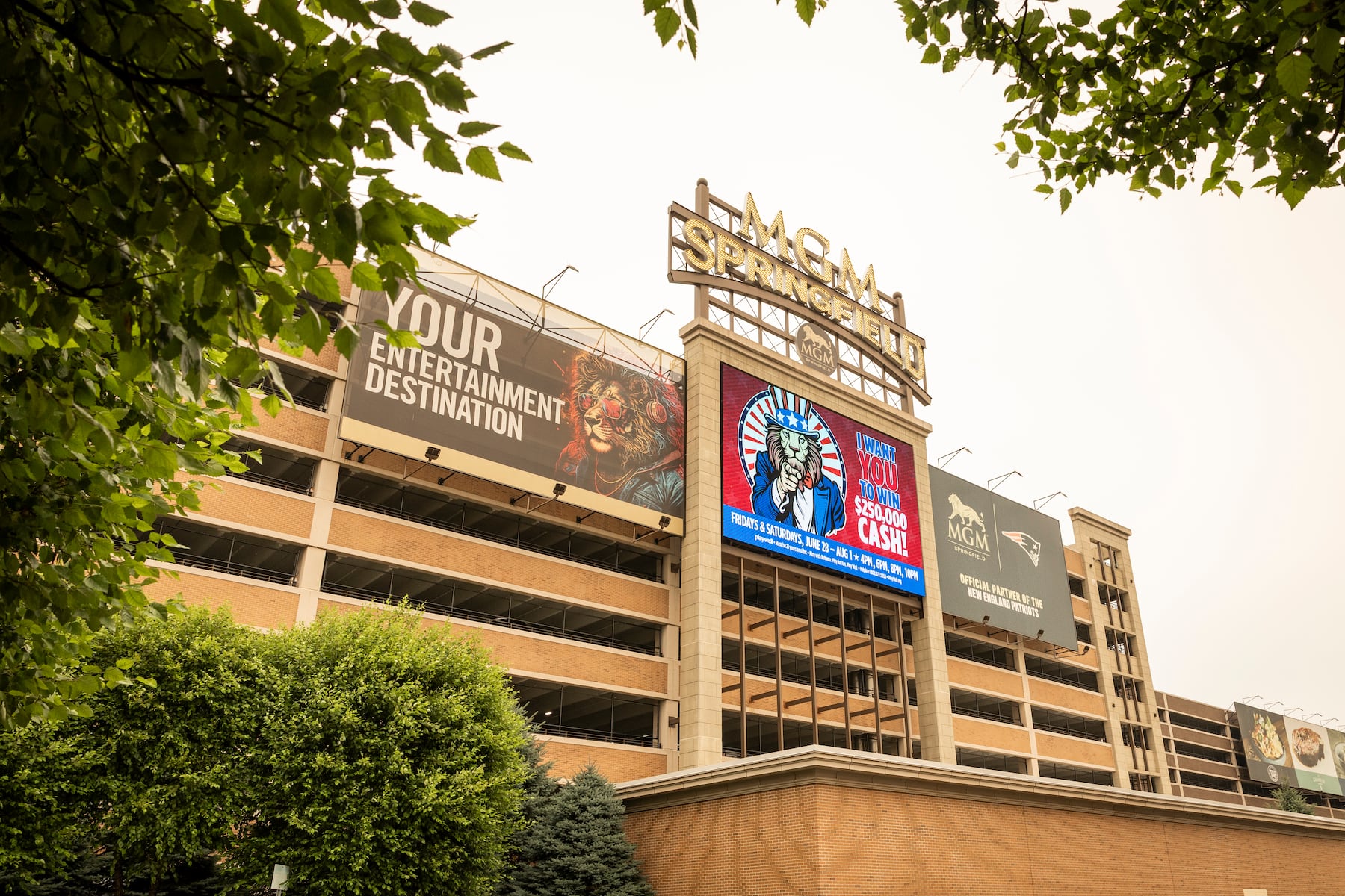 MGM Springfield reports August gambling take, which beat July’s numbers