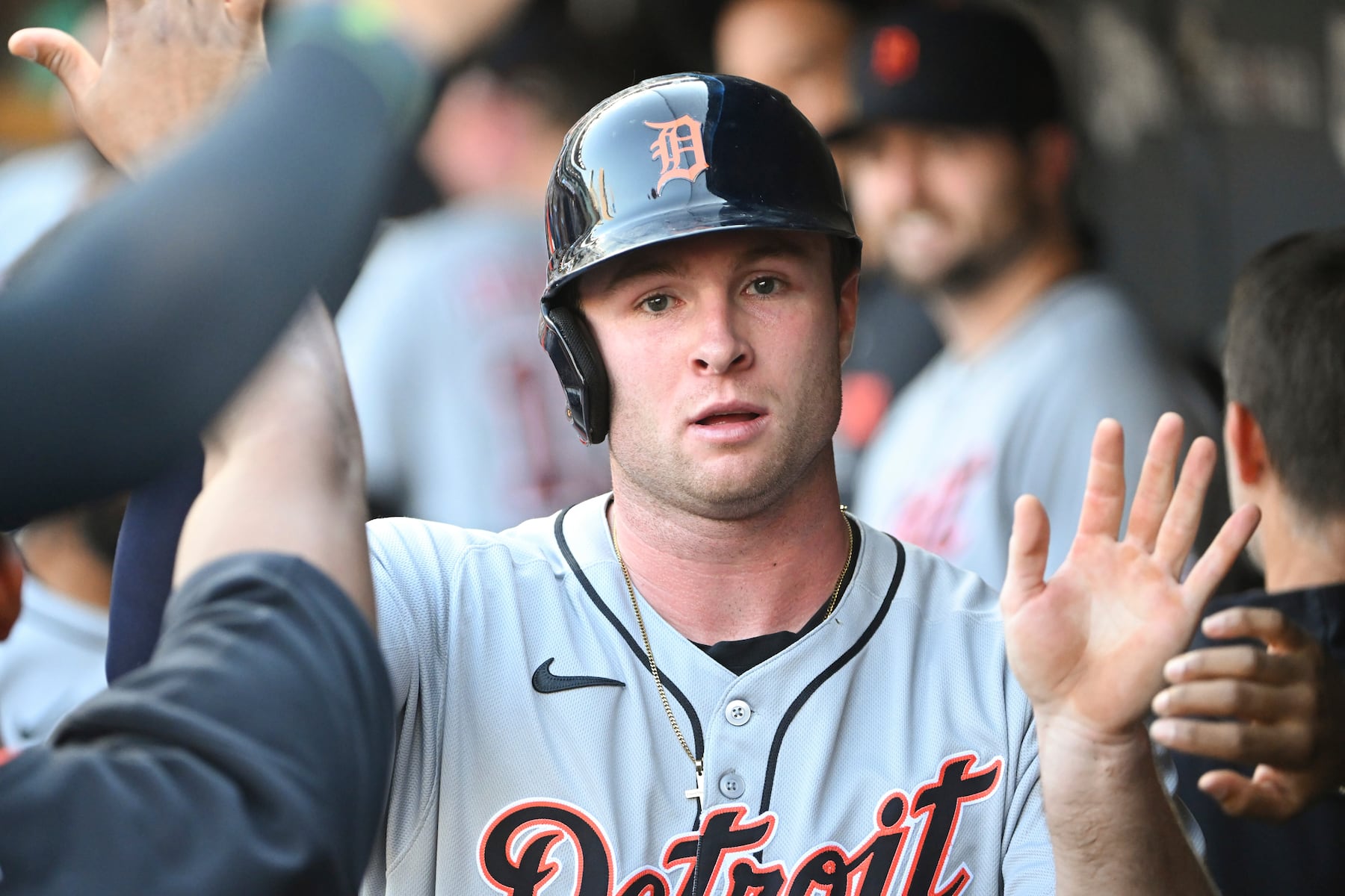 Jace Jung gets late-season call back to Detroit