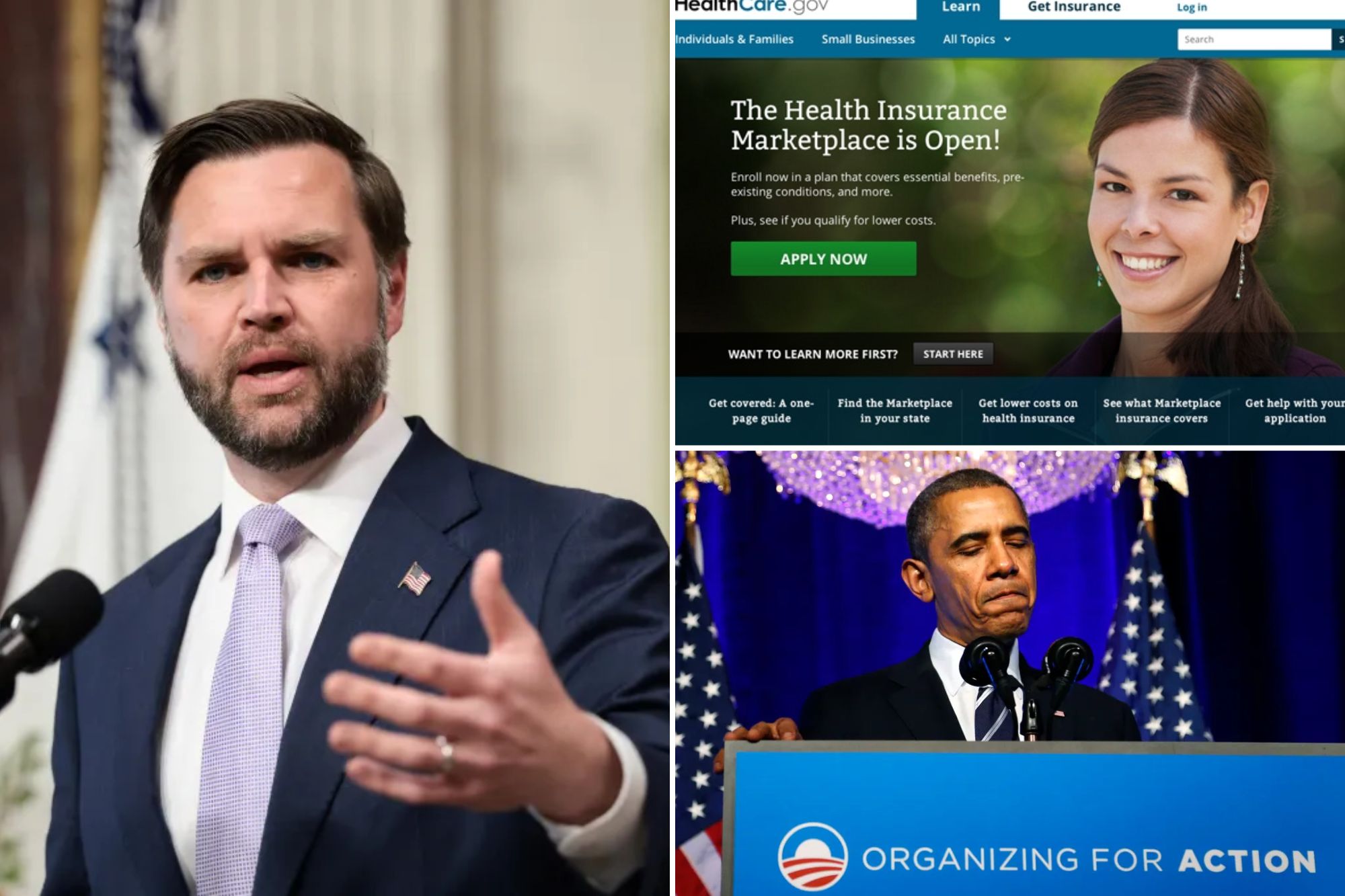 Vance to make Obamacare fraud announcement — after Trump threat to defund insurers after midterms
