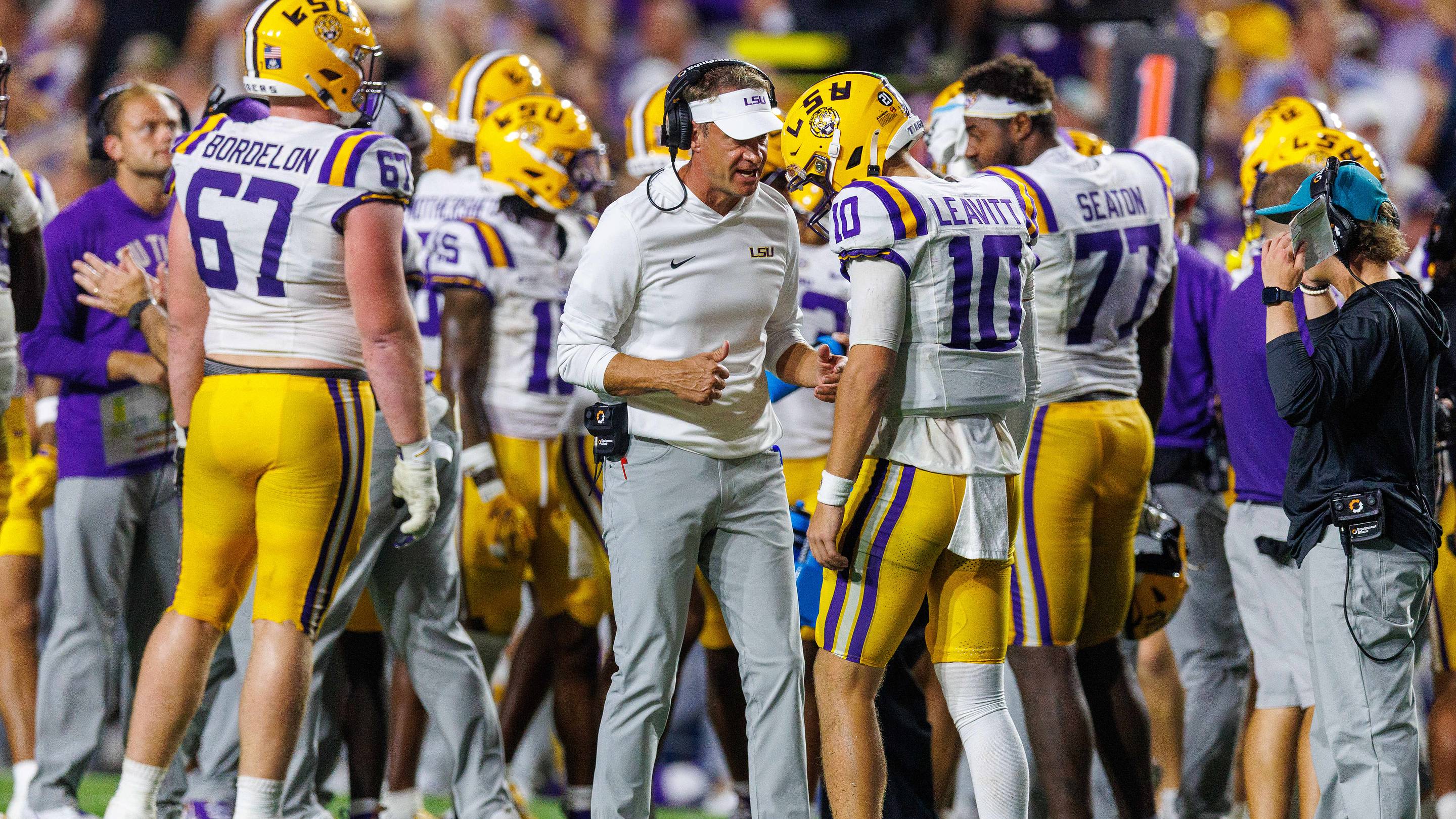 Lane Kiffin Explains Careful Response to Questions About Sam Leavitt