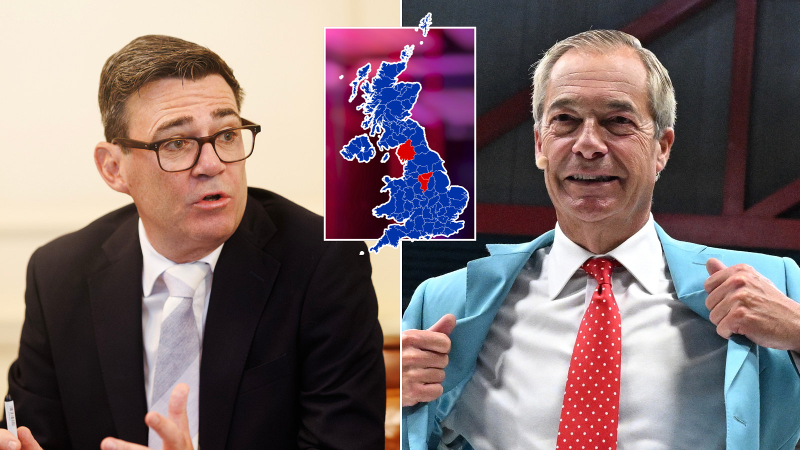 MAPPED: The council seats Reform has stolen directly from Labour since Andy Burnham came to power