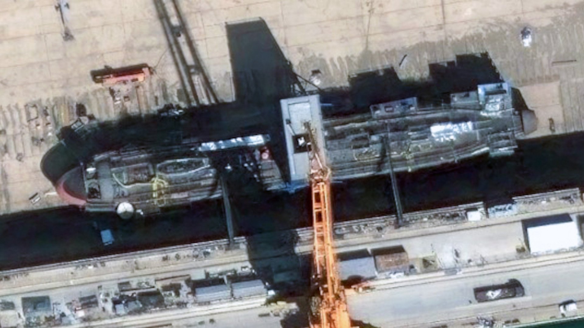 Chinese Next-Generation Submarine Developments Spotted In New Satellite Imagery