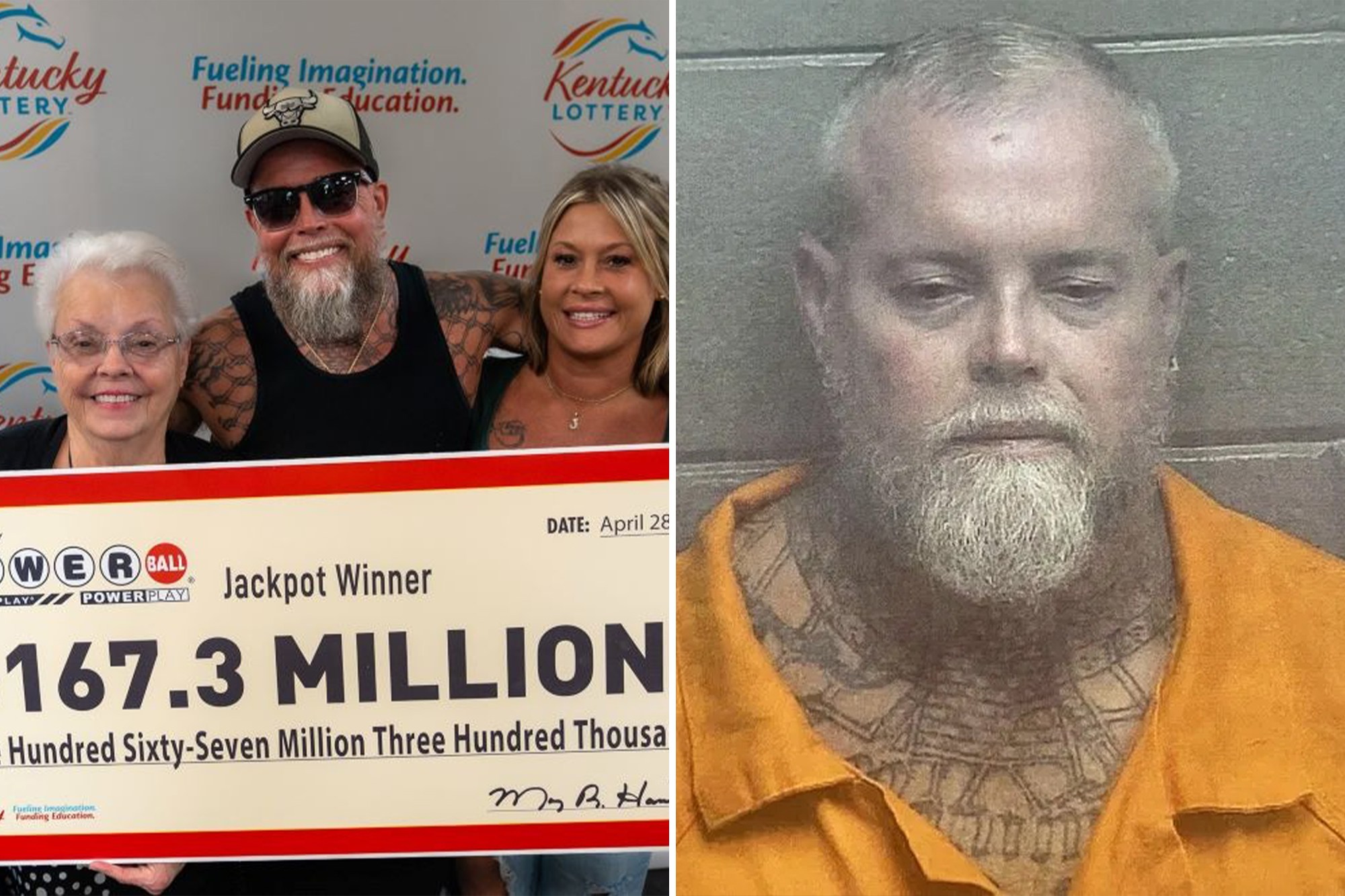 $167M Powerball winner arrested for fifth time after hitting jackpot for public intoxication in Walmart parking lot