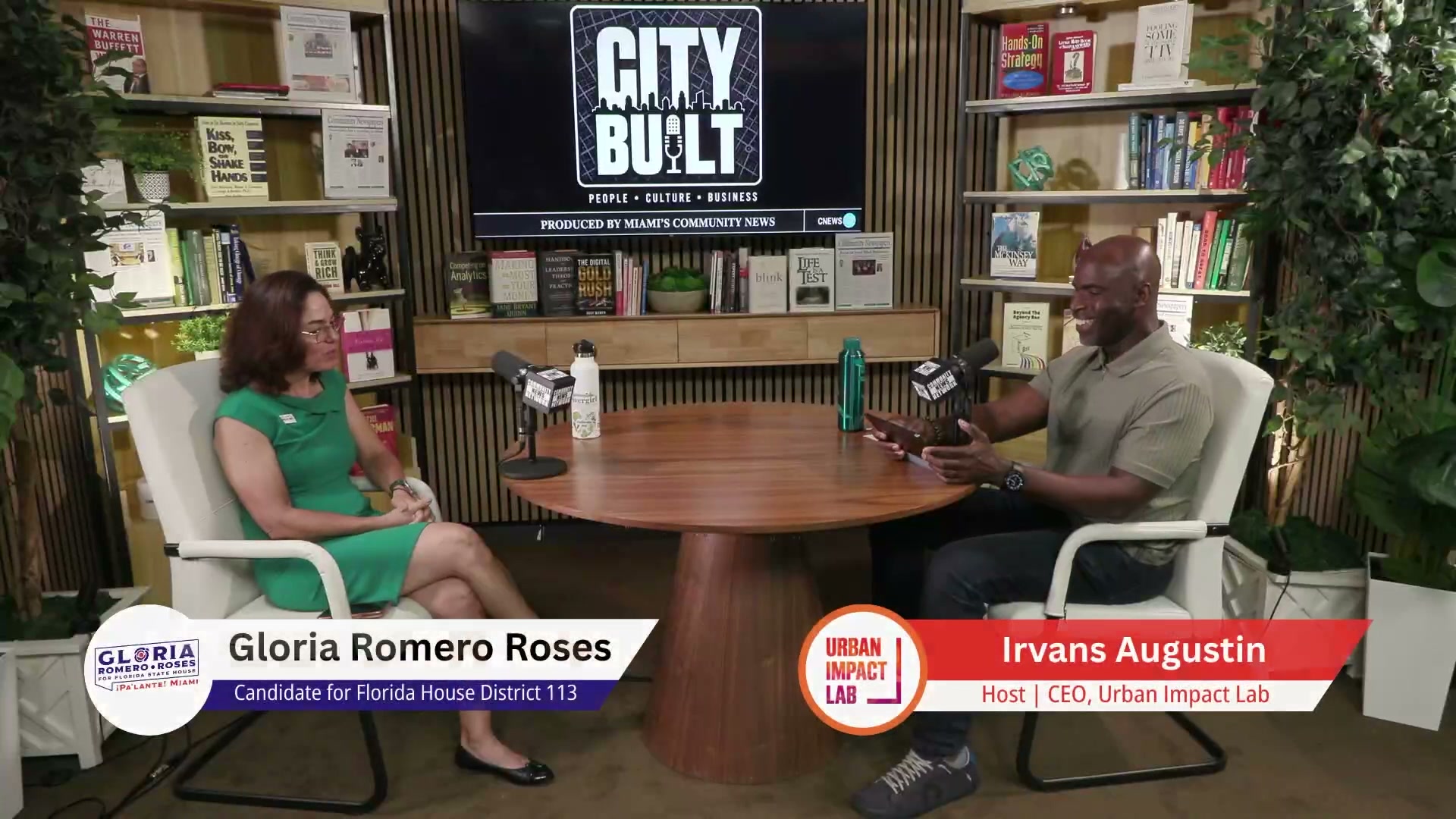 City Built Sessions: Gloria Romero Roses, Florida House District 113 Candidate