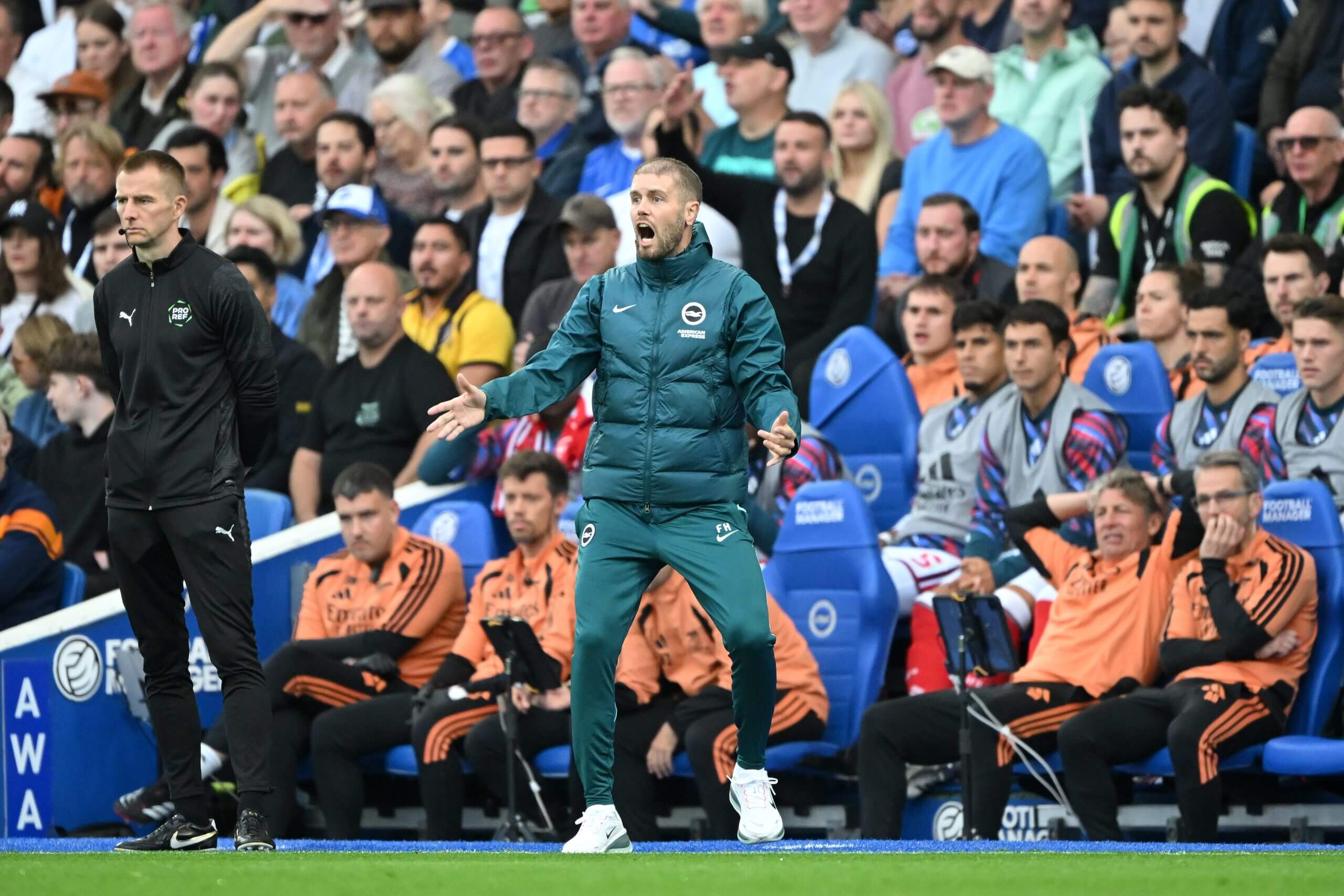 Did You Notice: Brighton and Fabian Hurzeler broke the pressing rules against Arsenal