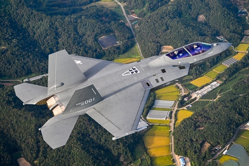 S. Korea's homegrown KF-21 fighter makes 1st sortie to mark delivery to Air Force