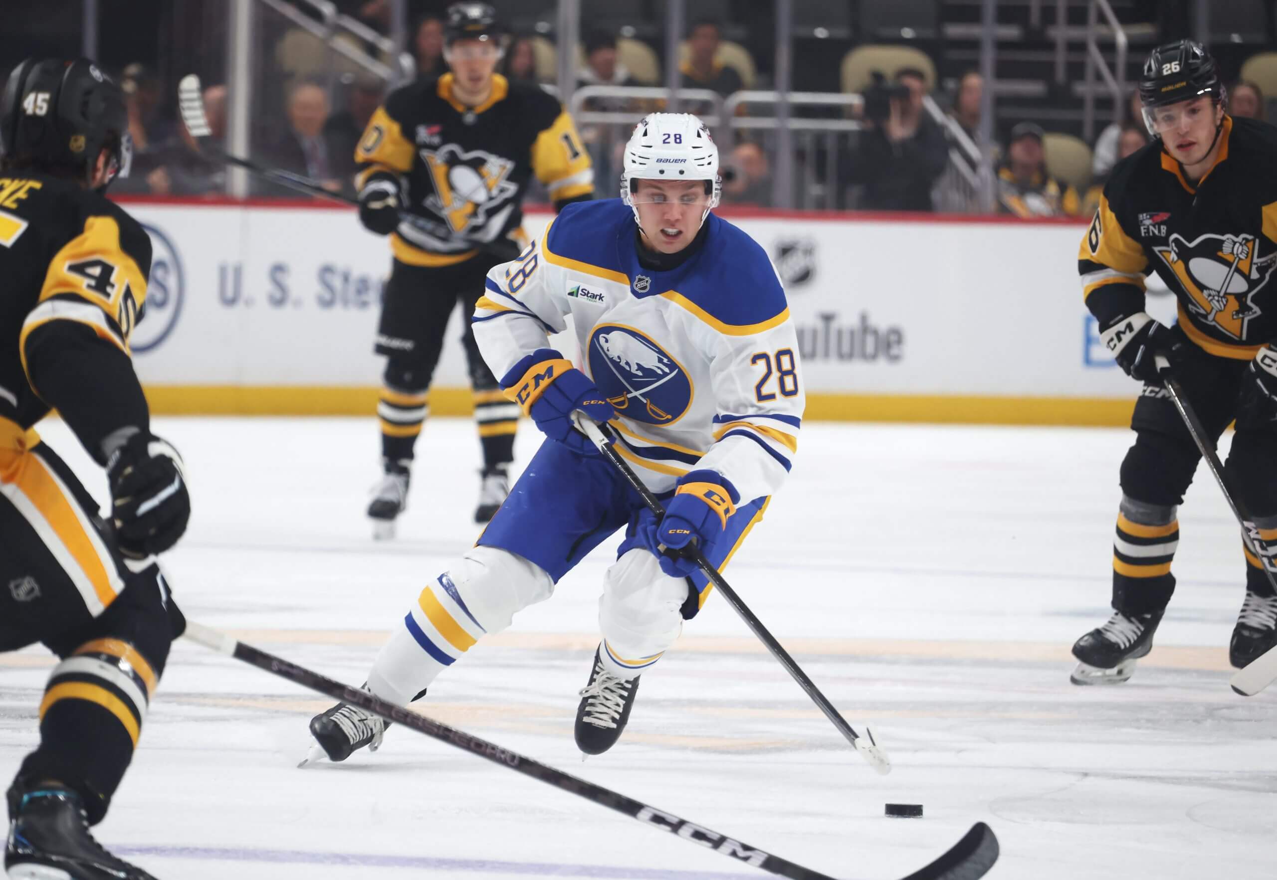 How can analytics help solve the Buffalo Sabres' power-play issues?