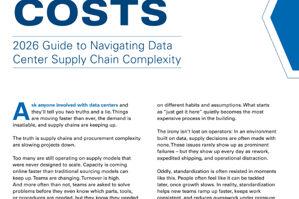 2026 guide to navigating data center supply chain complexity