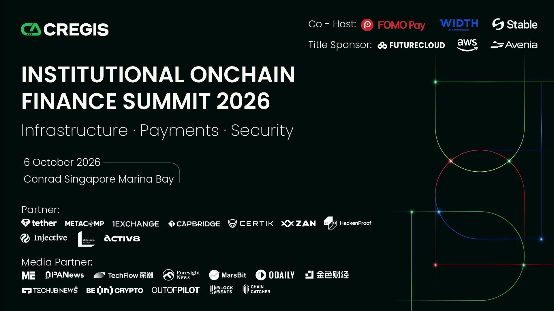 Cregis to Host Institutional Onchain Finance Summit 2026 in Singapore