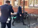 'Sir, have you read your uncle's book?': Prince William refuses to answer questions while visiting cinema in Acton as fallout of Earl Spencer's explosive memoir rumbles on